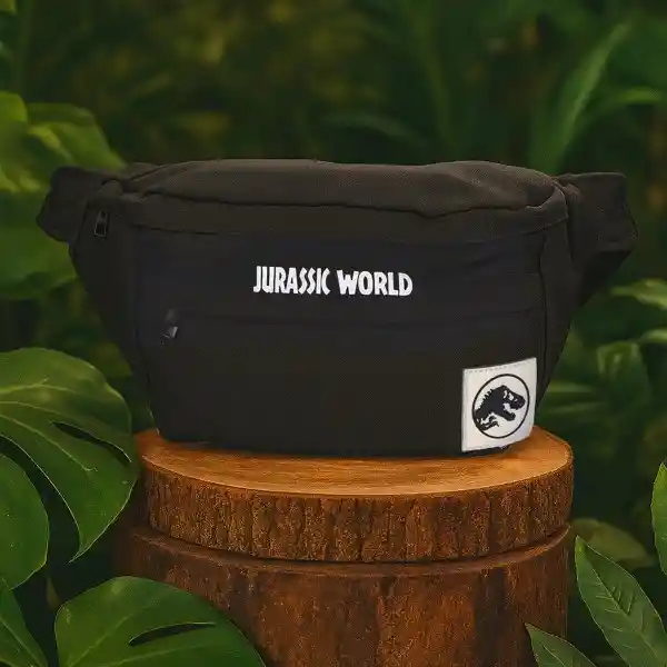 Cangurera Serie Jurassic World Negro Miniso