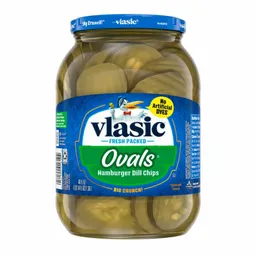 Vlasic Pepinillos Rebanados Hamburger Dill Chips