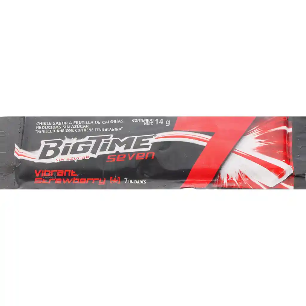  Seven Chicle  Big Time  Frutilla 