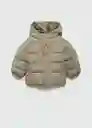 Abrigo Anorak Aldoal Verde Talla 67 Niños Mango