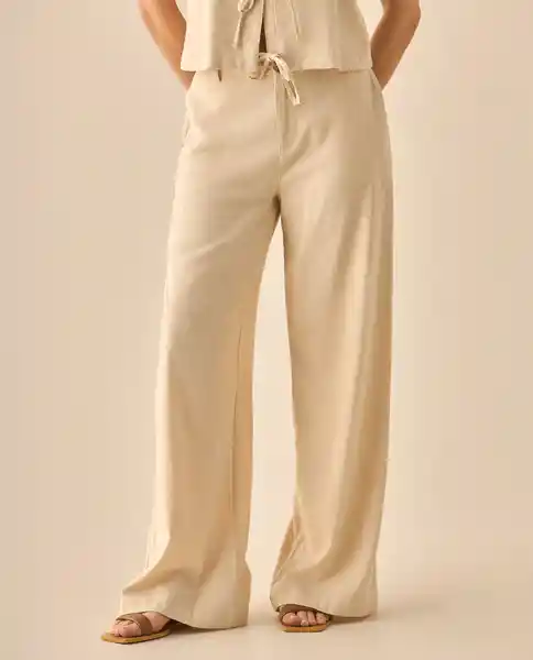 Pantalón Crudo Danés Claro Talla 8 633G005 Esprit