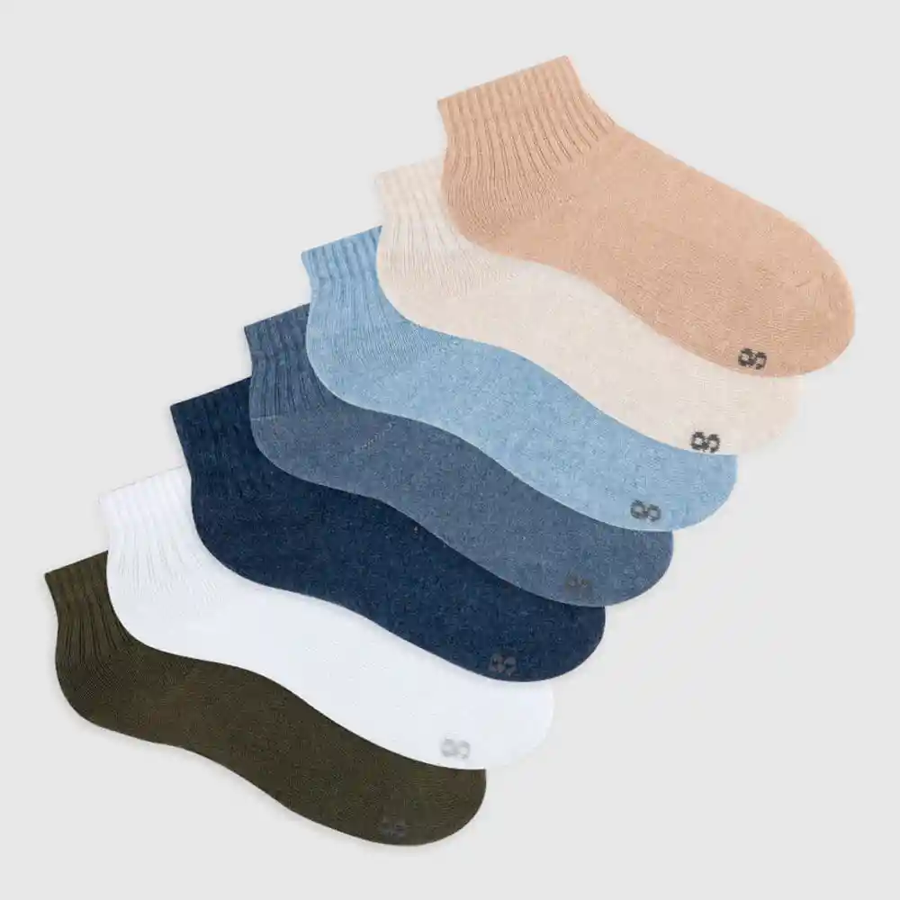 Media Corta Elaborada Con Algodón Para Niño Kasuo Kd X7 Gef