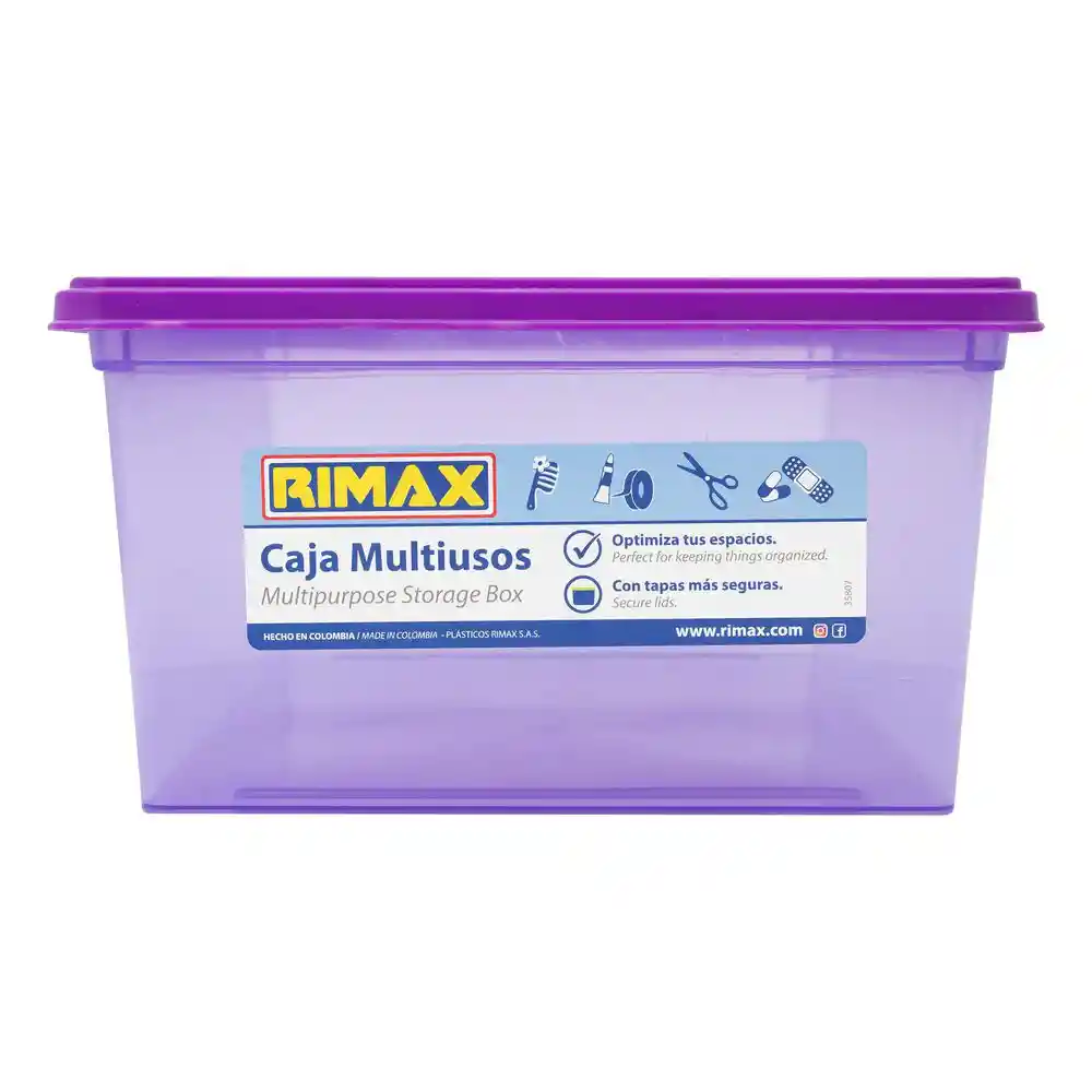 Caja Ultraliviana 12 Lt Purpur Rimax 9650