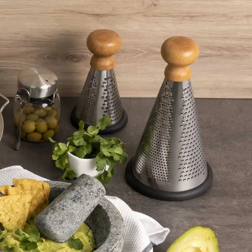 Rallador Pomo Madera Pequeño 23892 Ambiente Gourmet