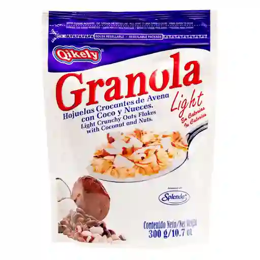 Qikely Granola Hojuelas de Avena Crocante