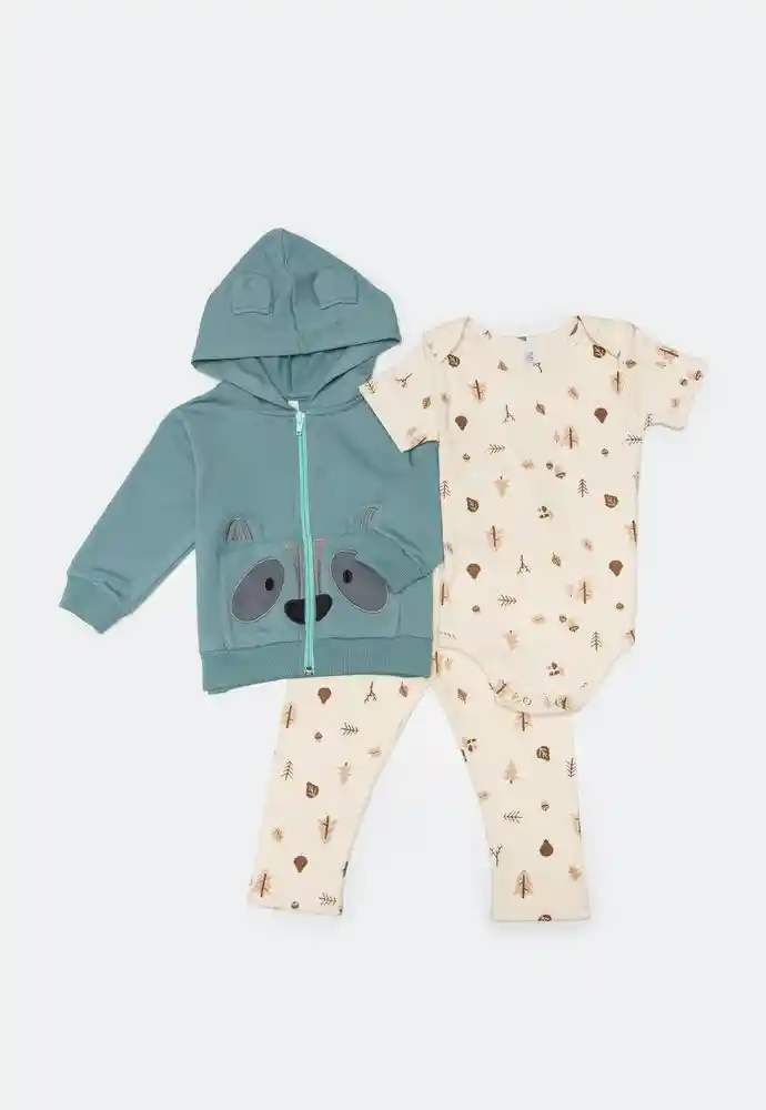 Conjunto 3 Piezas 12/18mese-estamp 2