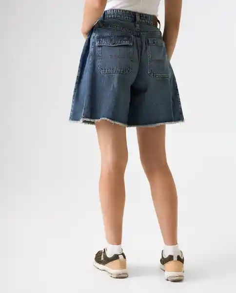Short Mujer Azul Talla 12 352G002_AZU174021
