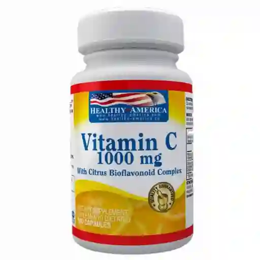HEALTHY AMERICA Suplemento Alimenticio Vitamina C Plus (1000 mg)