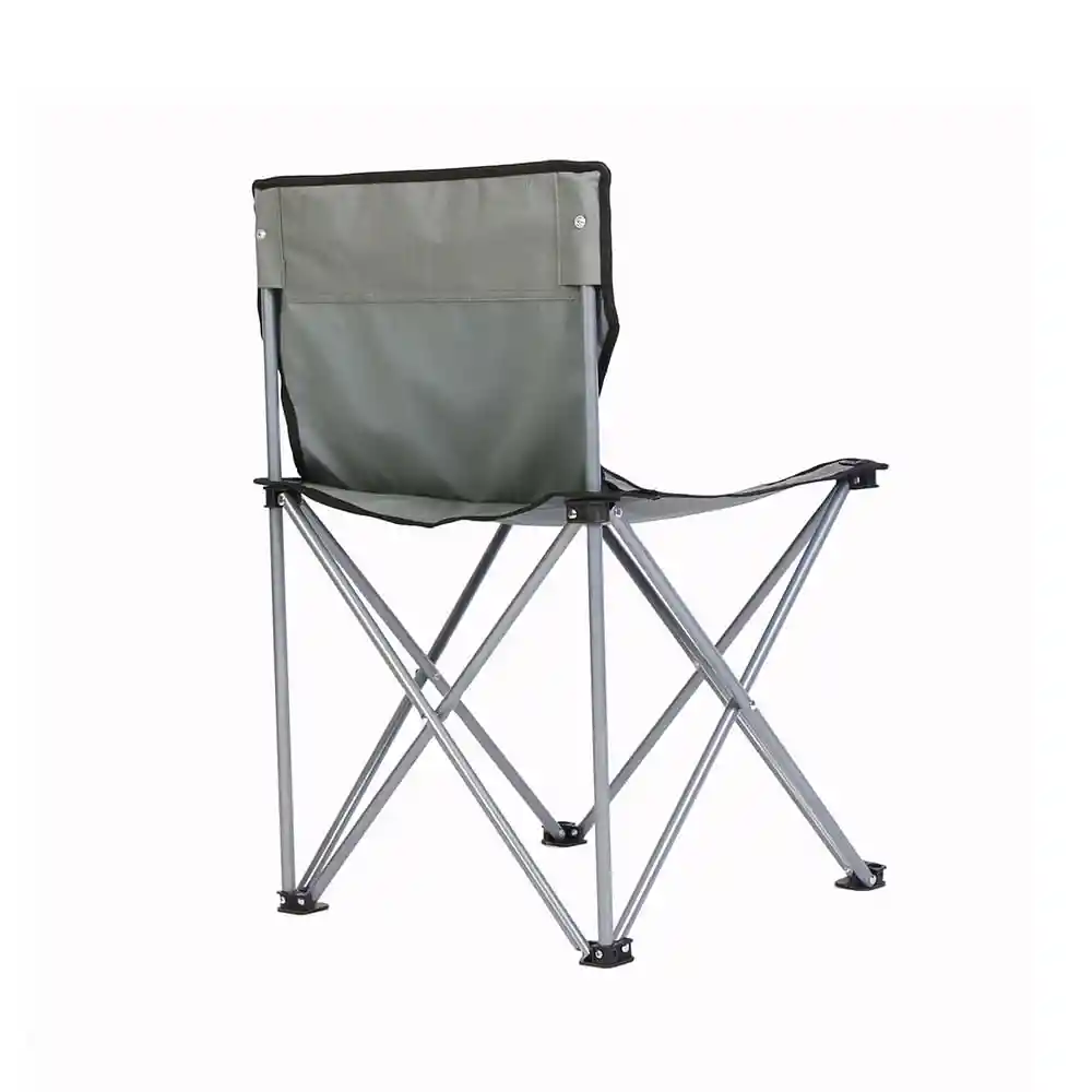 Silla Básica Camping Gris Alpes