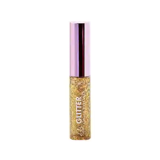 Glitter Delineador Liquido Anyeluz Tono 4 Dorado Tubo