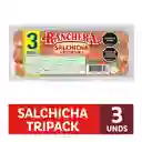 Ranchera Salchicha Premium Tripack