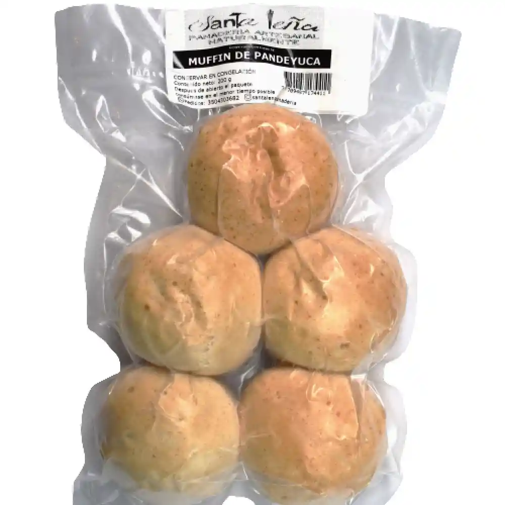 Muffin de Pandeyuca Santa Leña