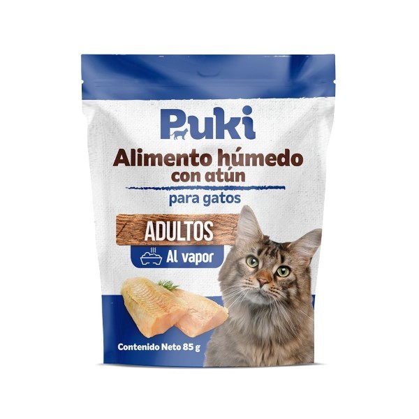 Pukí Alimento Hum Atún Gatos 85 g