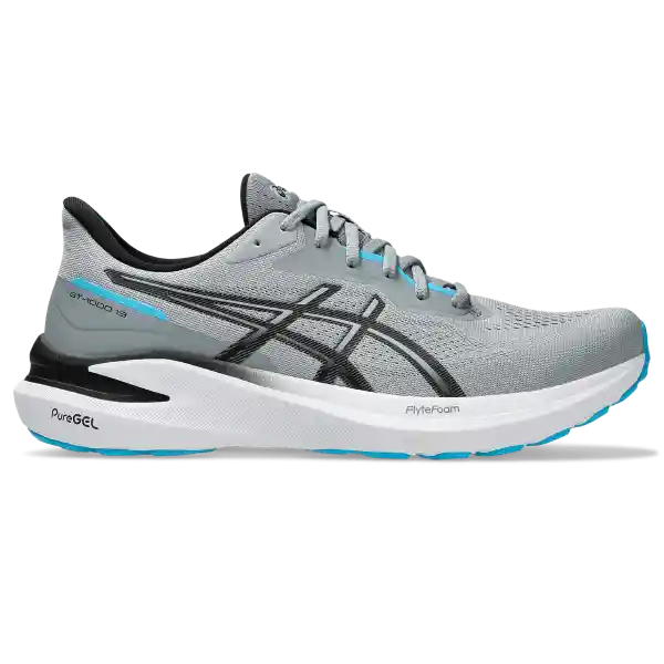 Asics Zapatos Gt-1000 13 Hombre Gris Talla 9.5 1011B858-020