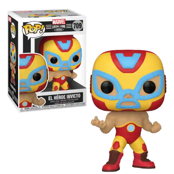 Funko Pop Figura Coleccionable El Héroe Invicto Marvel 709