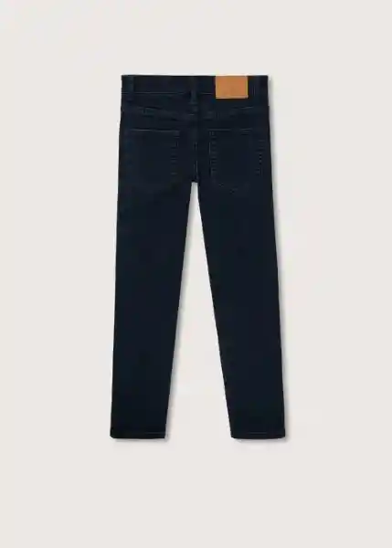 Jeans Slim Blueblack Talla 08 Niños Mango