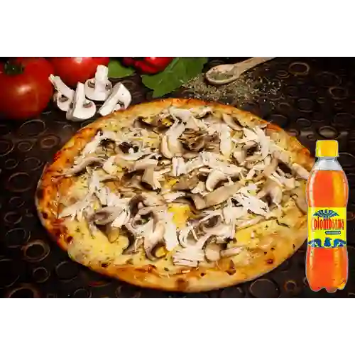 Combo pizzeta mixta +pepsi 350 mll