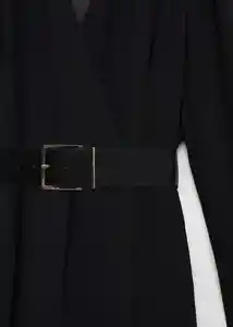 Enterizo Mono Taitai Negro Talla XS Mujer Mango