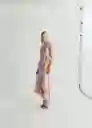 Vestido Paula Malva Talla XS Mujer Mango