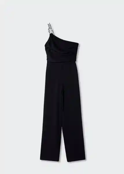 Enterizo Mono Artemis Negro Talla XS Mujer Mango