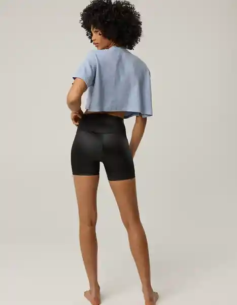 Short Aerie Deportivo Negro Talla: SMALL 6126073 American Eagle