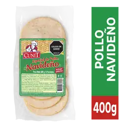 Cunit Especial de Pollo Navideño Con Aderezo