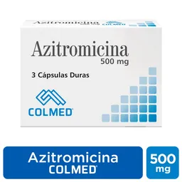 Azitromicina Colmed(500 Mg)