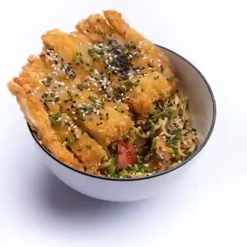 Stirfry Noodles + Pollo Panko