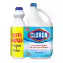 Blanqueador Clorox Original 1.8 lt + Blanqueador Clorox Original 460 ml