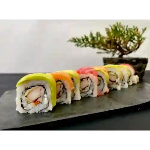 Rainbow Roll 10 Piezas