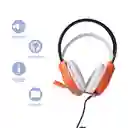 Audífonos Gaming de Diadema Blancos GH220 Miniso