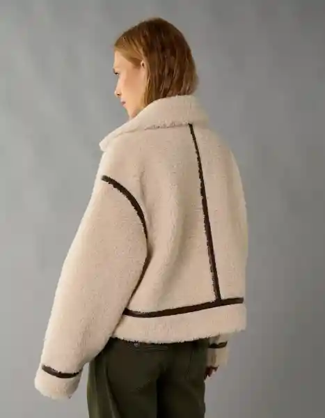 Chaqueta Mujer Beige Talla MEDIUM 3784237 American Eagle