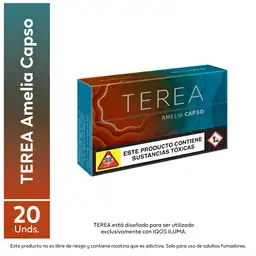Terea Amelia Capso Cajetilla x 20Unds