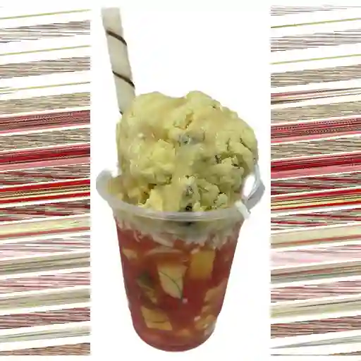 Salpicon con helado