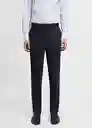 Pantalón Breda Navy Talla 46 Hombre Mango