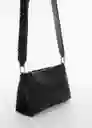 Bolso P Ophelia Negro Talla 99 Mujer Mango