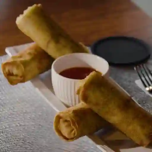 Lumpias de camarón 4 unidades