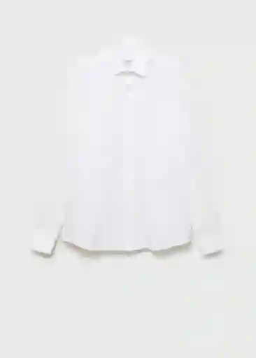 Camisa Parrot Blanco Talla L Hombre Mango