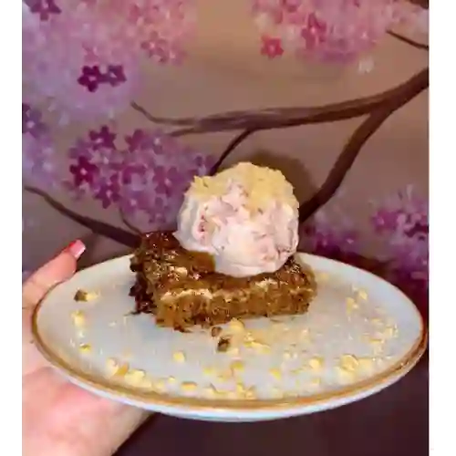 Brownie con Helado