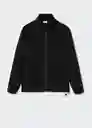 Sudadera Bossj Negro Talla L Hombre Mango