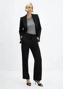 Pantalón Lis-a Negro Talla XS Mujer Mango