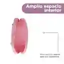 Cosmetiquera Metalizada Las Chicas Superpoderosas Rosa Miniso