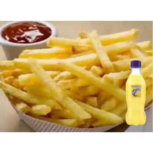 Combo Papas a la Francesa + Quatro 250 ml