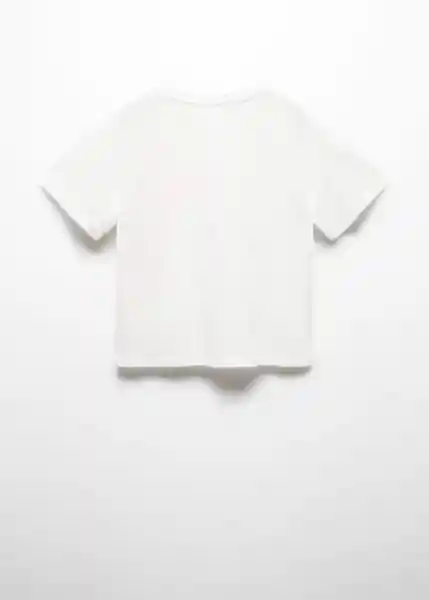 Camiseta Pisci Off-White Talla 12 Niña Mango