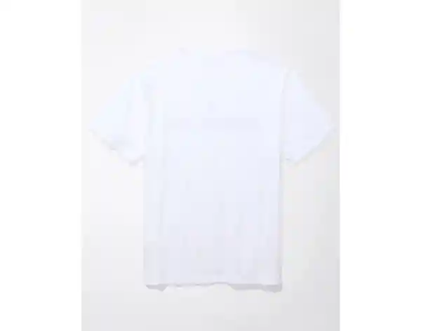 Camiseta Hombre Blanco Talla Large American Eagle