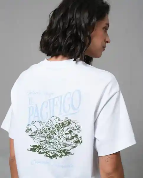 Camiseta Mujer Blanco L 203G002_BLA110601 Rifle