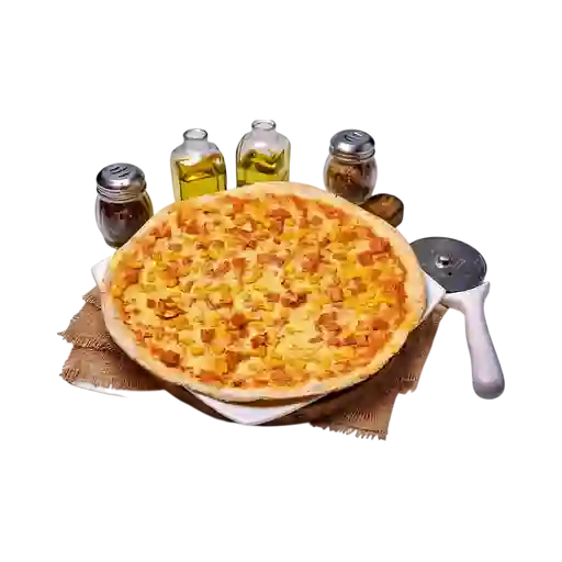 Pizza Tocineta y Maíz
