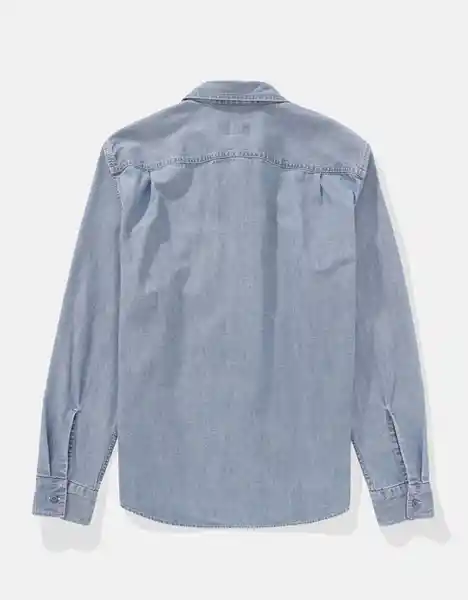 Camisa Hombre Azul Talla: MEDIUM 2608915 American Eagle