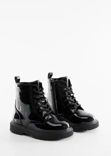 Botas Irishb Negro Talla 21 Niña Mango