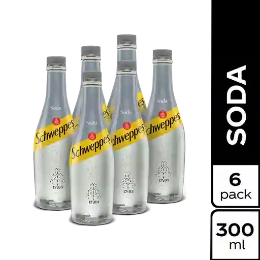 2x Schweppes 6 Pack